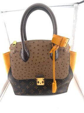 LV EXOTIC MONOGRAM MAJESTUEUX TOTE!   EXCELLENT CONDITION & STOPS TRAFFIC!!!